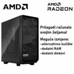 ADM stolno računalo Gaming High Range G161 Amd Ryzen 7 7700x, AMD Ryzen 7 7700X, 16GB RAM, 1TB SSD, AMD Radeon RX 6800 XT, Windows 11